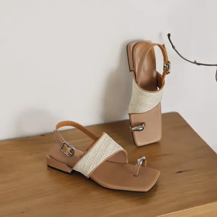 Sandales Piedmont à talons bas pour femmes