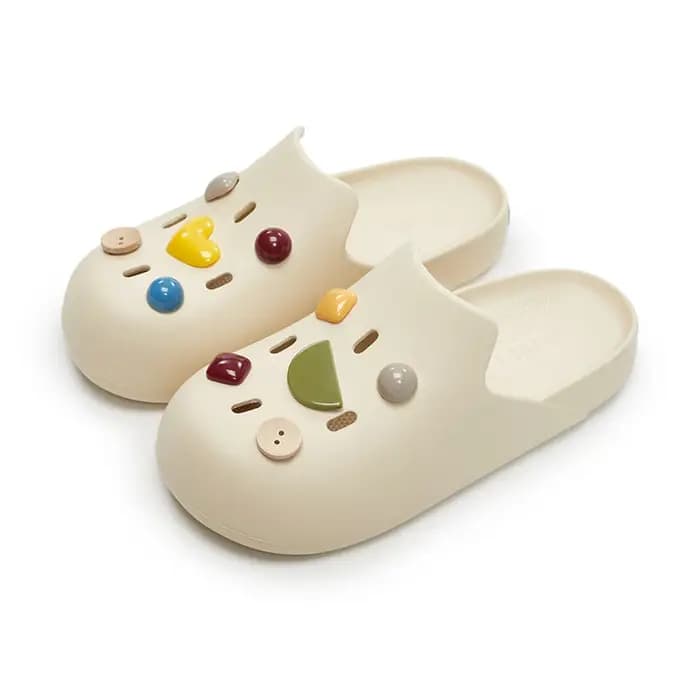 UTUNE Mules pour femmes Sabots Sandales Chaussures et chaussures d'été Charme DIY Vêtements d'extérieur Intérieur Maison Talons épais Bureau Slip-on Pantoufle