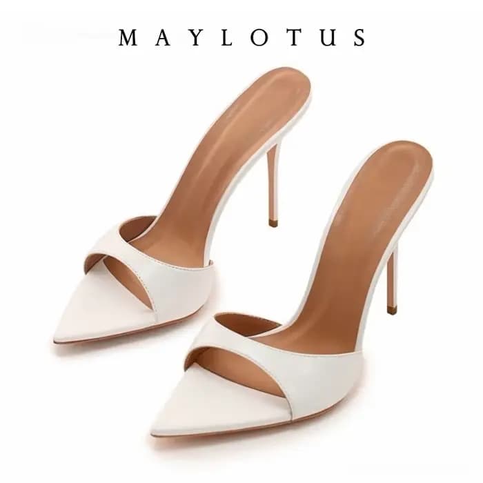 Nouvelles mules pour femmes à talon fin de 10 cm