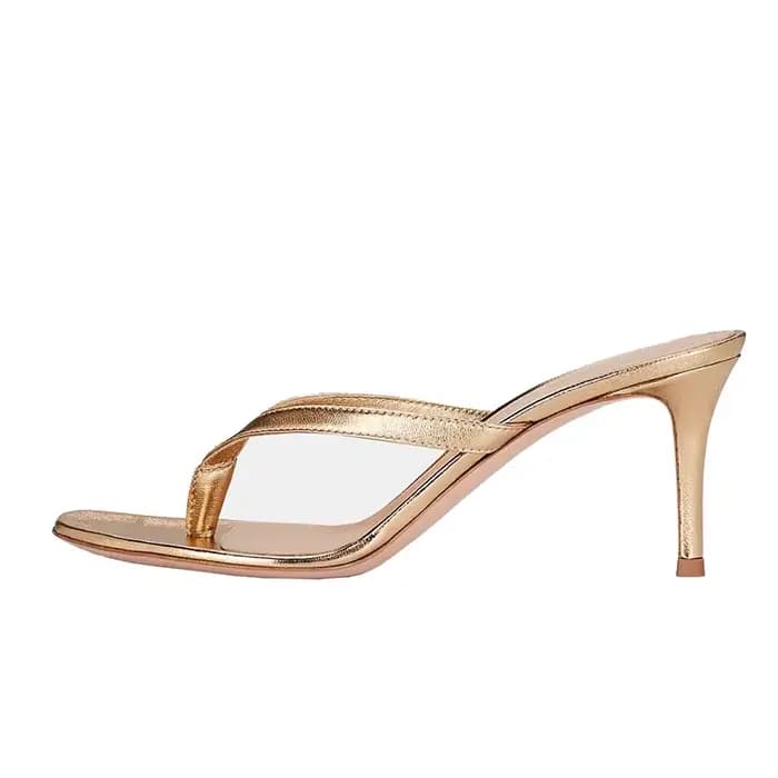 Sandales mules à talons hauts pour femmes