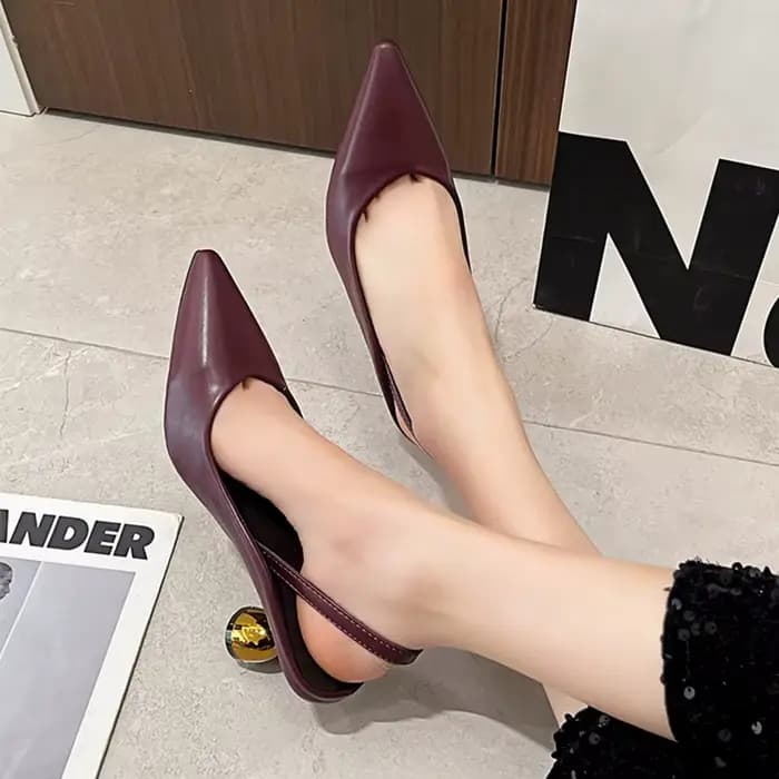 Sandales à talons hauts à bout pointu pour femmes, chaussures sexy, pantoufles d'été 2026, escarpins