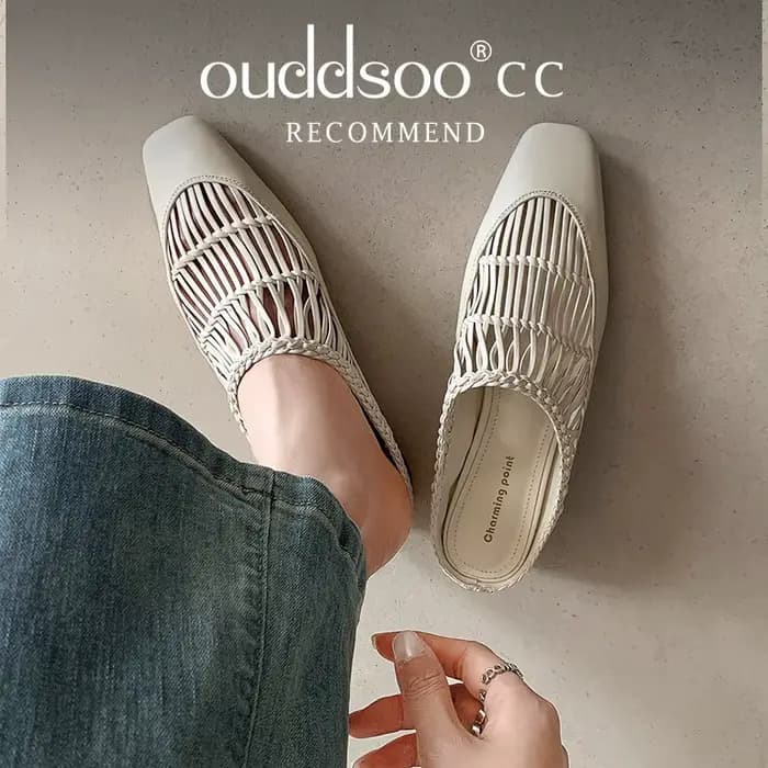 Ods bout carré sandales à talons aiguilles pour femmes été brillant couleur unie