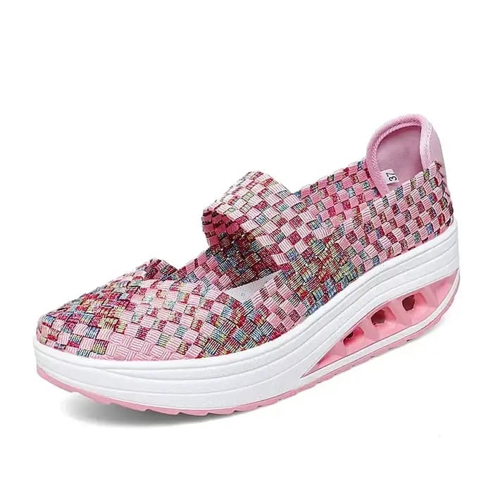 2025 nouvelles chaussures pour femmes tissées à la main