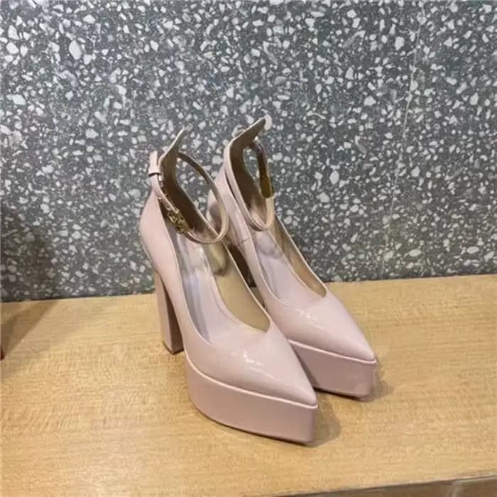 Mary Jane - Chaussures pour femmes, chaussures plateforme imperméables, talons très épais, peu profondes, à fentes, neuves