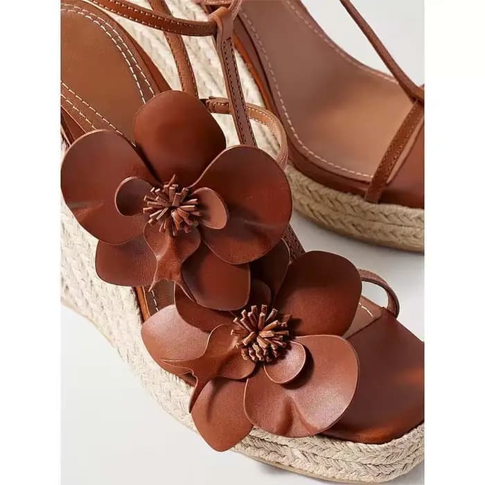 Sandales compensées espadrilles pour femme