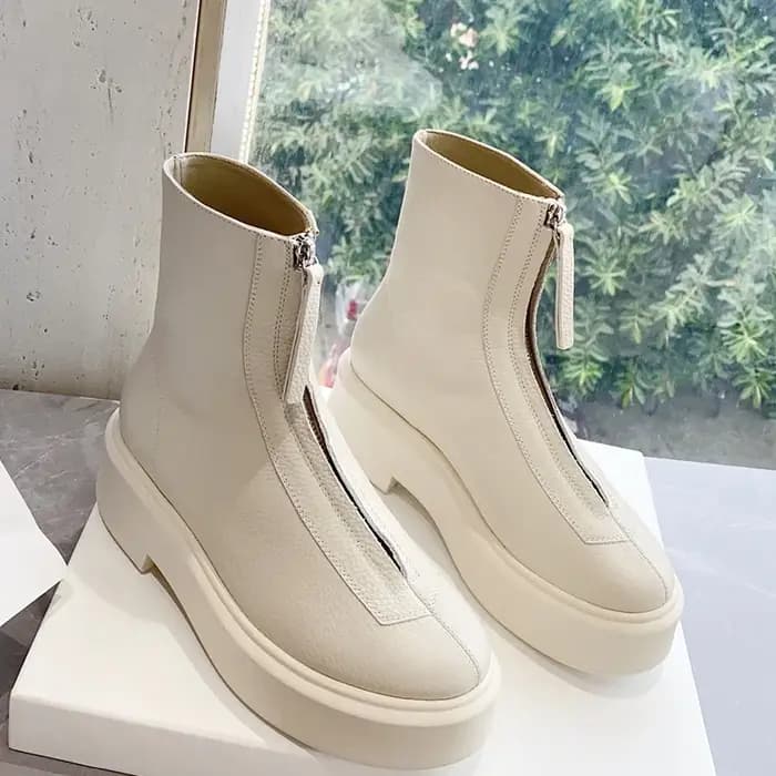 2025 nouvelles femmes bottes en cuir de qualité supérieure femme
