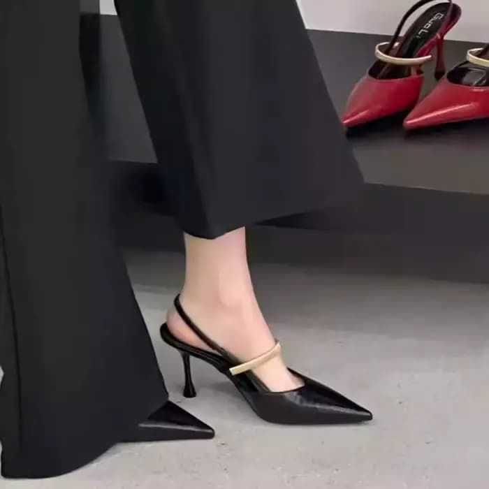 Nouvelles Escarpins Élégants Style Français à Talons Fins pour l'Été – Chaussures Décontractées et de Ville