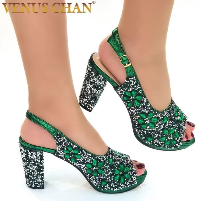 Venus Chan – chaussures à talons hauts pour femmes, sandales d'été à la mode, de fête, de mariage, d
