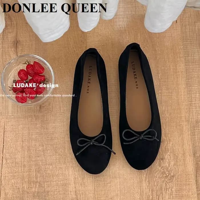 2025 mode léopard chaussures plates femmes ballerine plate mocassins sans lacet mocassins doux bout