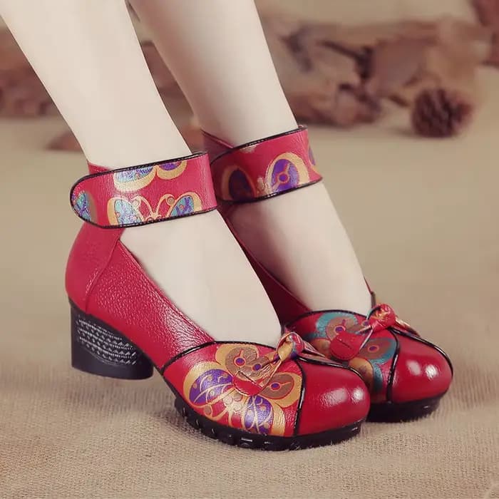 Xiuteng-Escarpins en cuir véritable pour femmes