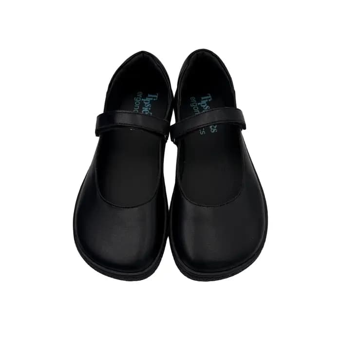 Tipsietoes 2025 printemps automne pieds nus ballerine en cuir pour les femmes avec semelle plate et souple zéro goutte