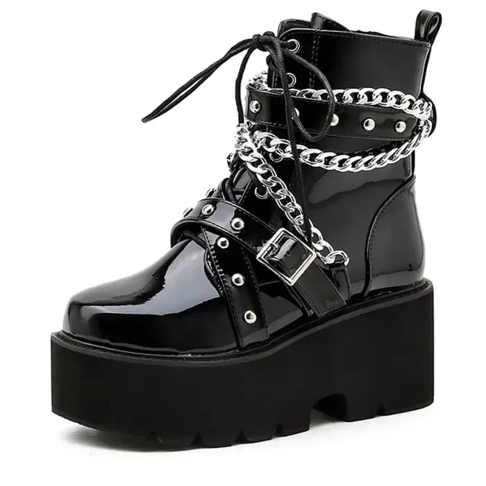 Gdgydh – bottes à chaîne Sexy pour femme