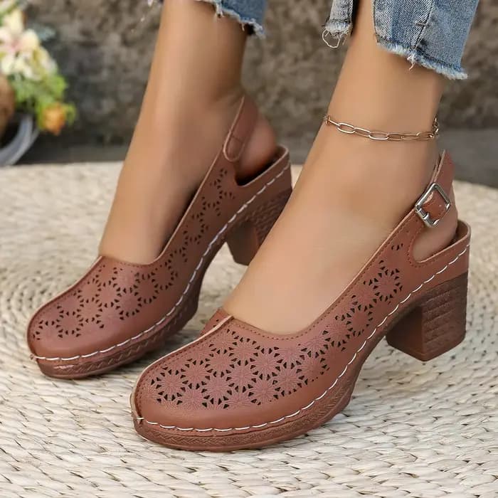 Femmes sandales rétro confortable nouvelles chaussures d'été