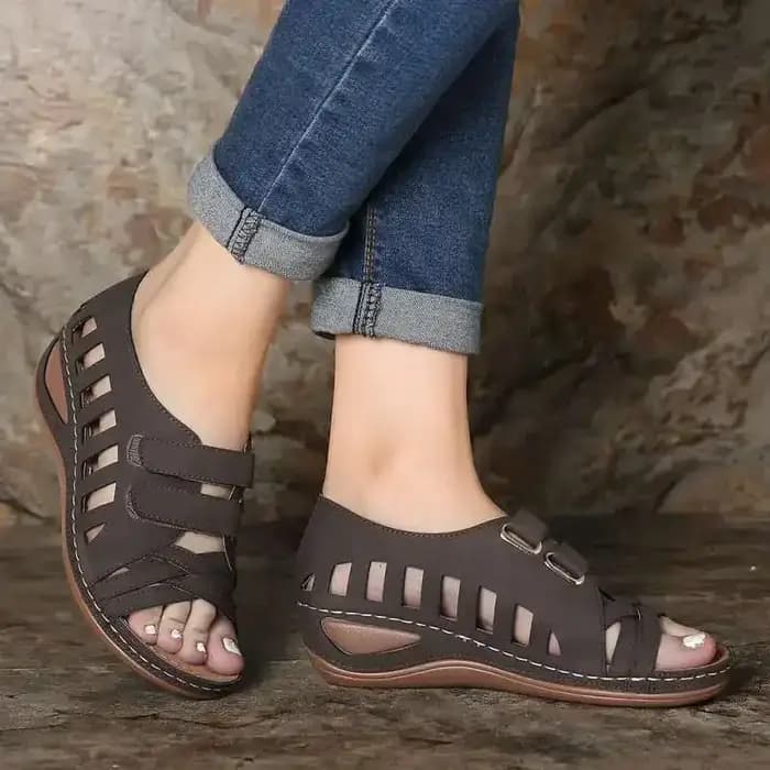 Sandales d'Été Rétro pour Femme