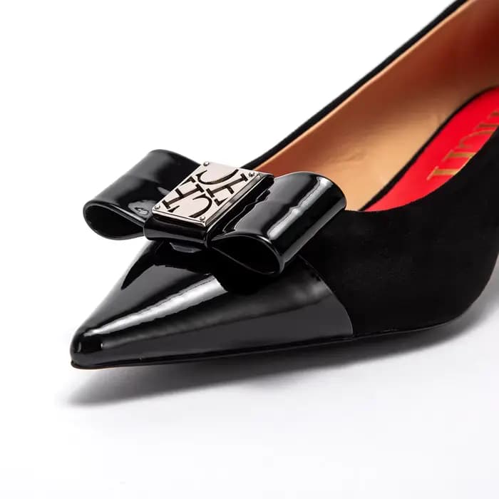 CHCH – chaussures à talons hauts pour femmes, nouvelles chaussures noires simples et confortables à