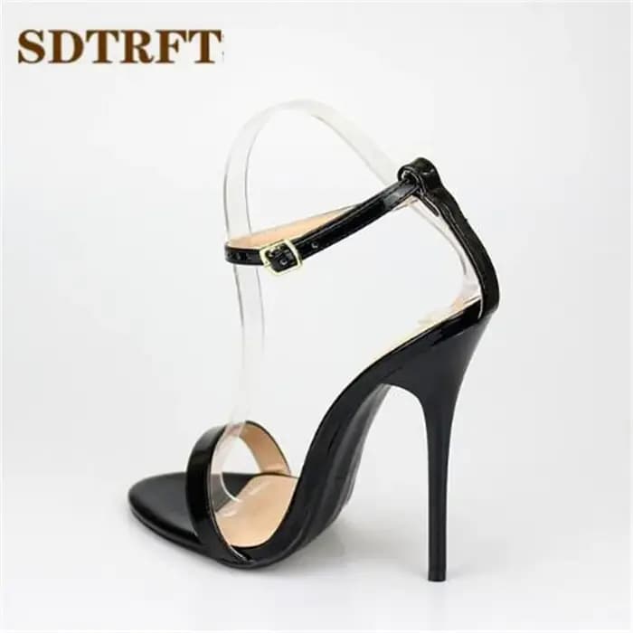 SDTRFT grande taille: 45 46 47 48 femmes sandales de fête été élégant 13 cm mince talons hauts Mujer