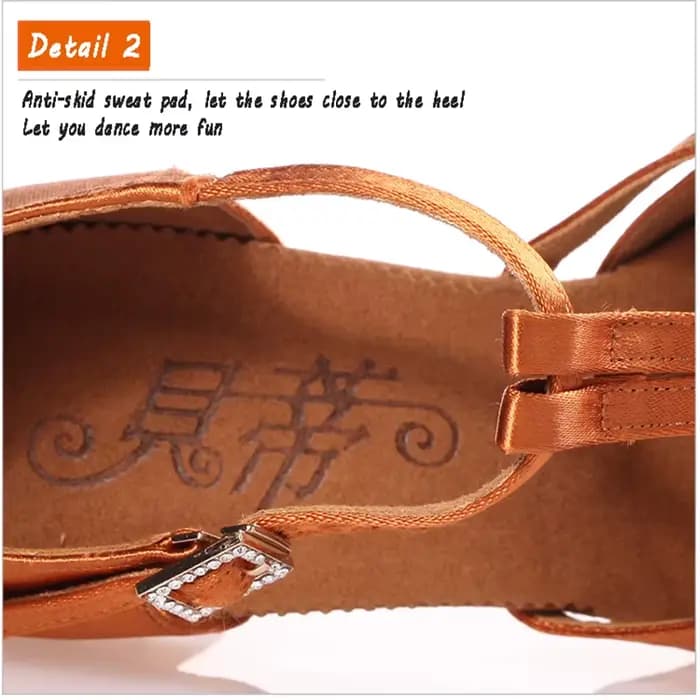 Chaussures de danse en Satin importé pour femmes, talon haut, semelle souple, Style personnalisé, nouvelle collection 2392