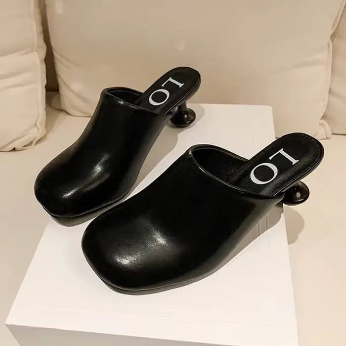 Élégant talons hauts pantoufles concepteur femmes sandales mode Mules chaussures 2025 pompes robe tongs fête Sandalias De Mujer