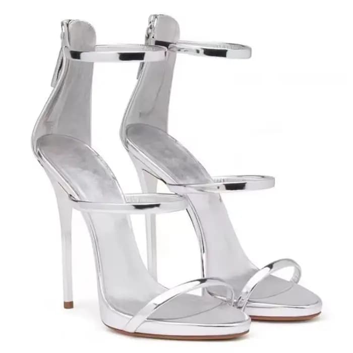 Escarpins pour femme, nouvelles sandales d'été sexy à talons aiguilles, talons hauts de qualité supé