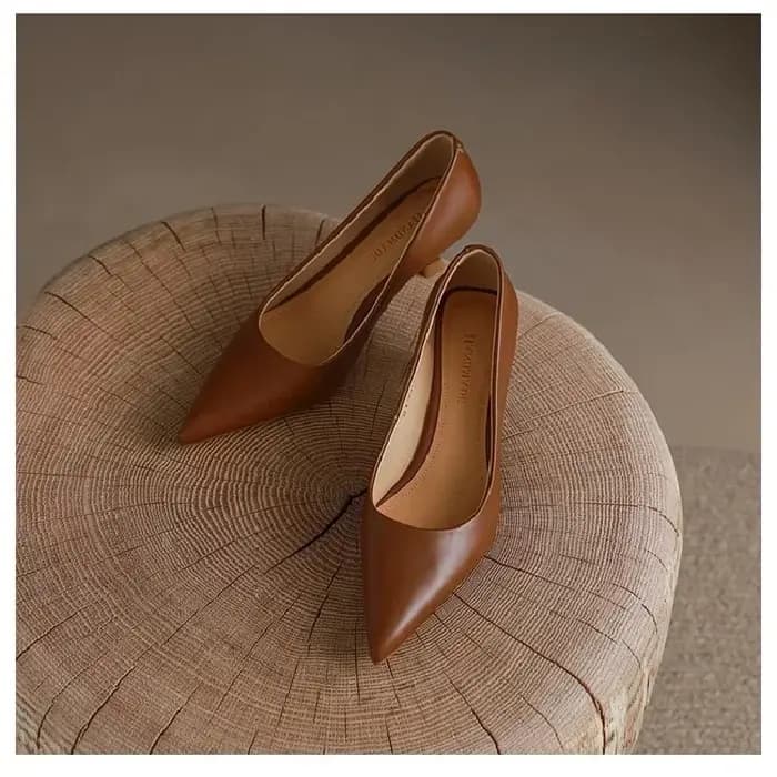 Escarpins de luxe chaussures pour femmes à talons femme talon moyen