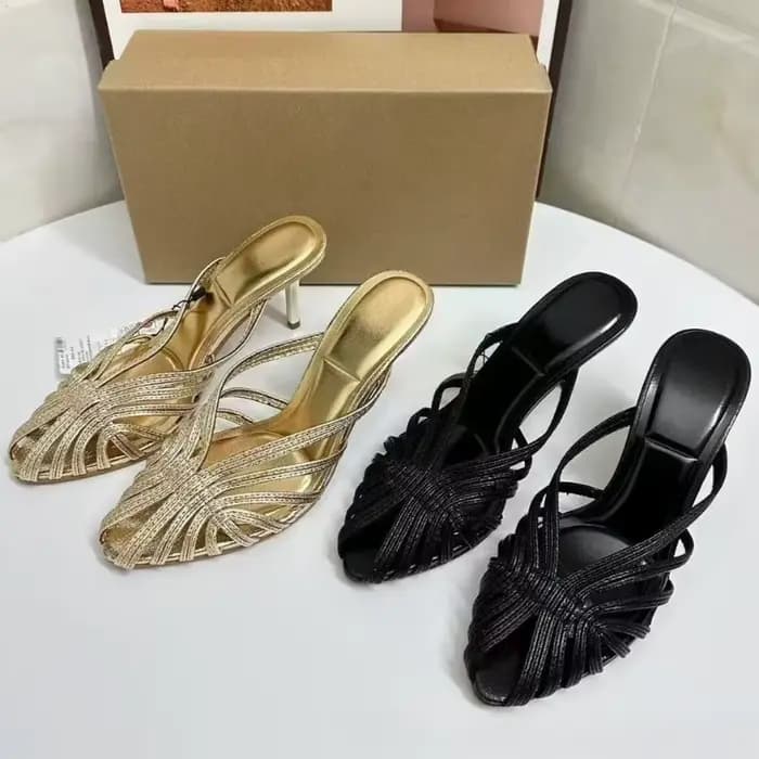 Talons hauts été femmes sandales romaines or rencontres décontracté élégant Stiletto respirant conce