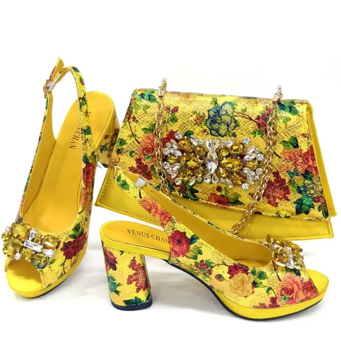Talons Élégants avec Strass pour Femme