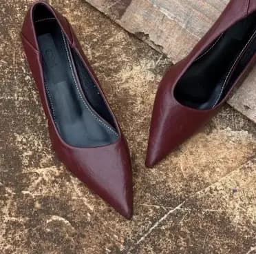 Printemps Design imprimé léopard femme pompes bout pointu mince talons bas élégant fête femme pompes à talons hauts Zapatos De Mujer