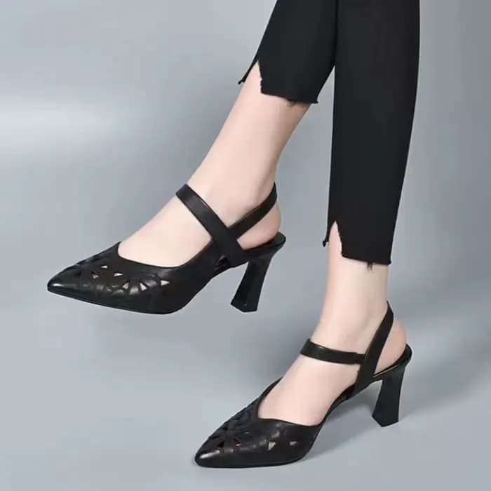 Sandales pointues pour femmes, escarpins à talons hauts rouges, chaussures d'extérieur, Parker, nuit, dames, été, nouveau, 2025