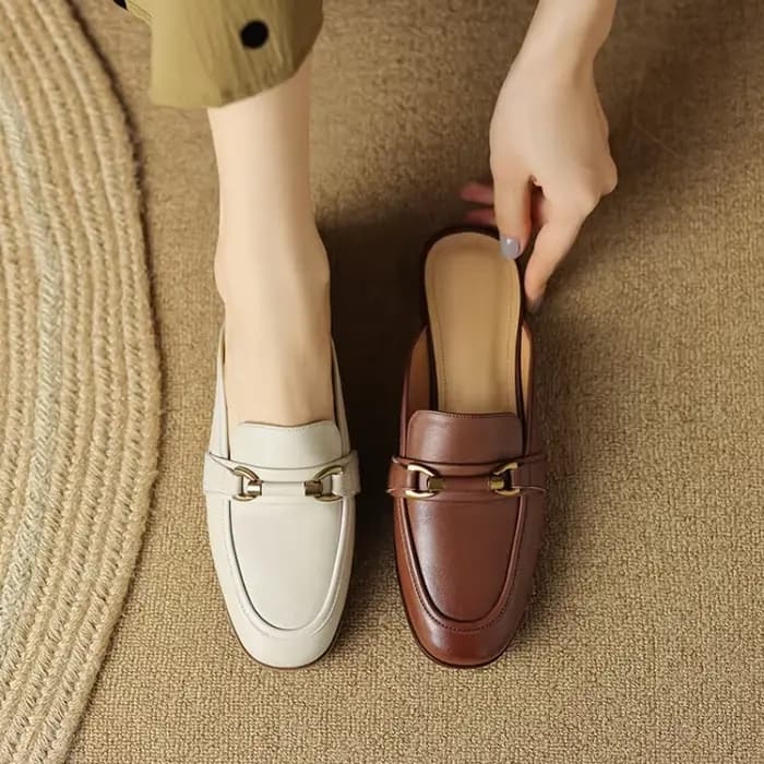 Blapunka-Mocassins en Cuir de Vache group pour Femme