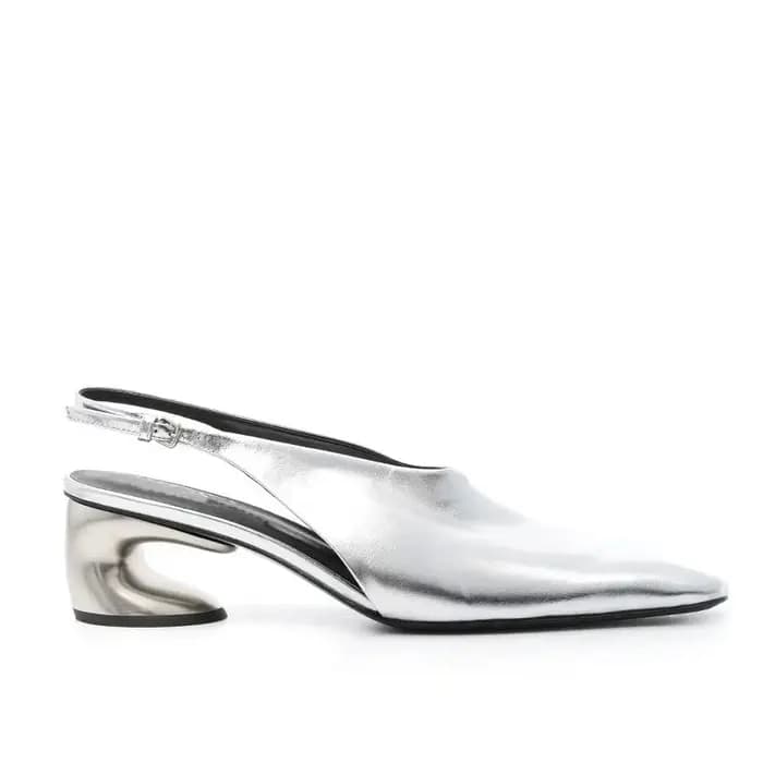 Bout carré talons étranges femmes sandales été peu profond boucle sangle mi talon Banquet fête mariage polyvalent