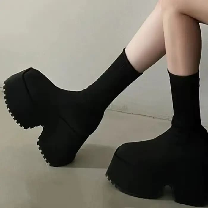 Bottes Chelsea à talons très hauts pour femmes