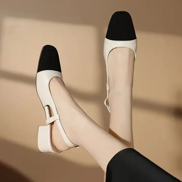 Soldes d'été : Sandales élégantes à talon moyen pour femme