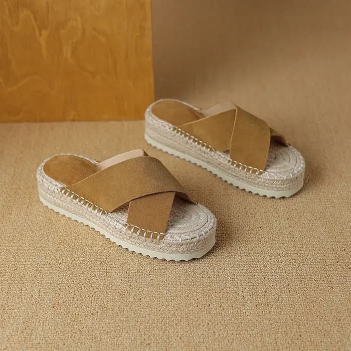 Petite pieds femmes espadrilles pantoufles Sexy dames plate-forme sandales noir ingent ouvert Parker robe chaussures